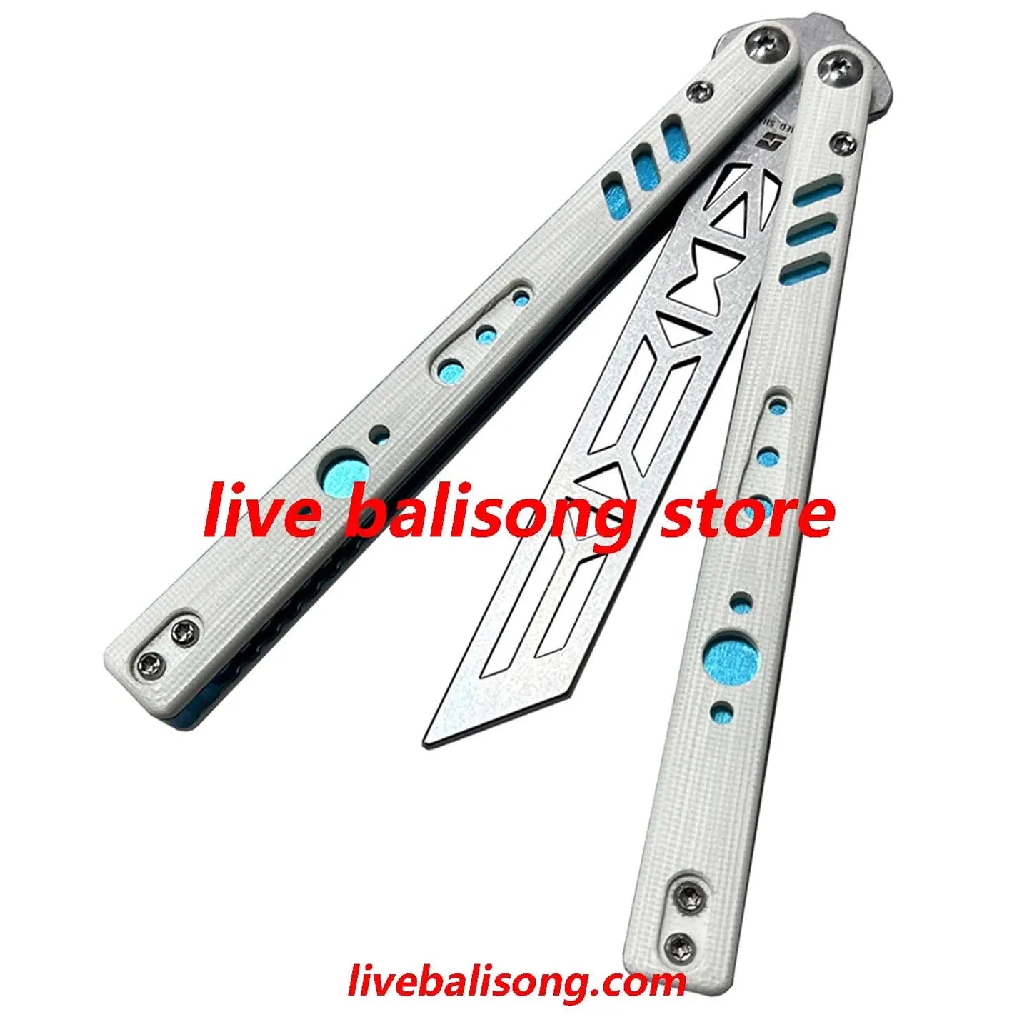 ARMED SHARK Aluminum Channel Replicant (REP) Balisong Trainer Clone livebalisong