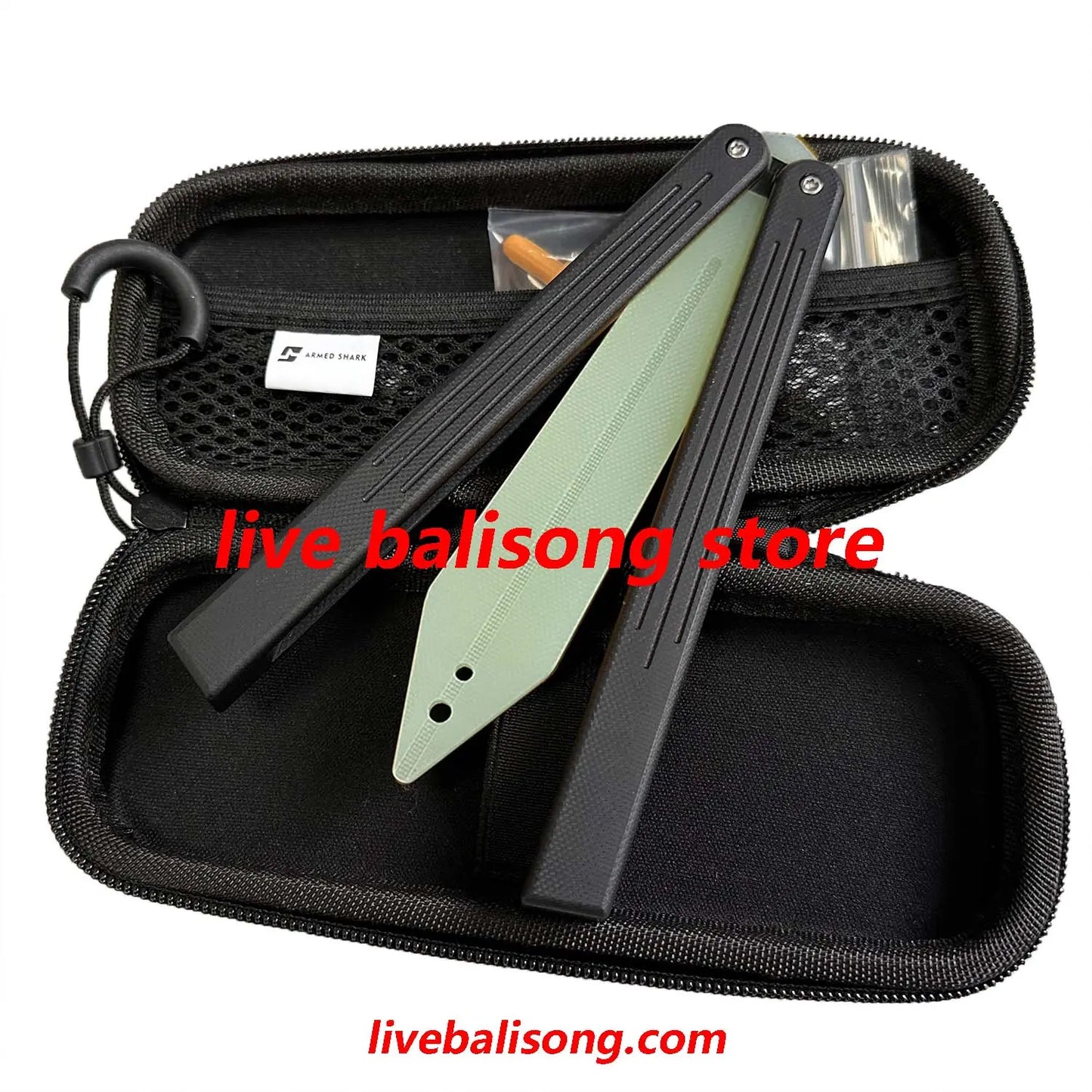 ARMED SHARK HOM G10ST Balisong Trainer Clone livebalisong