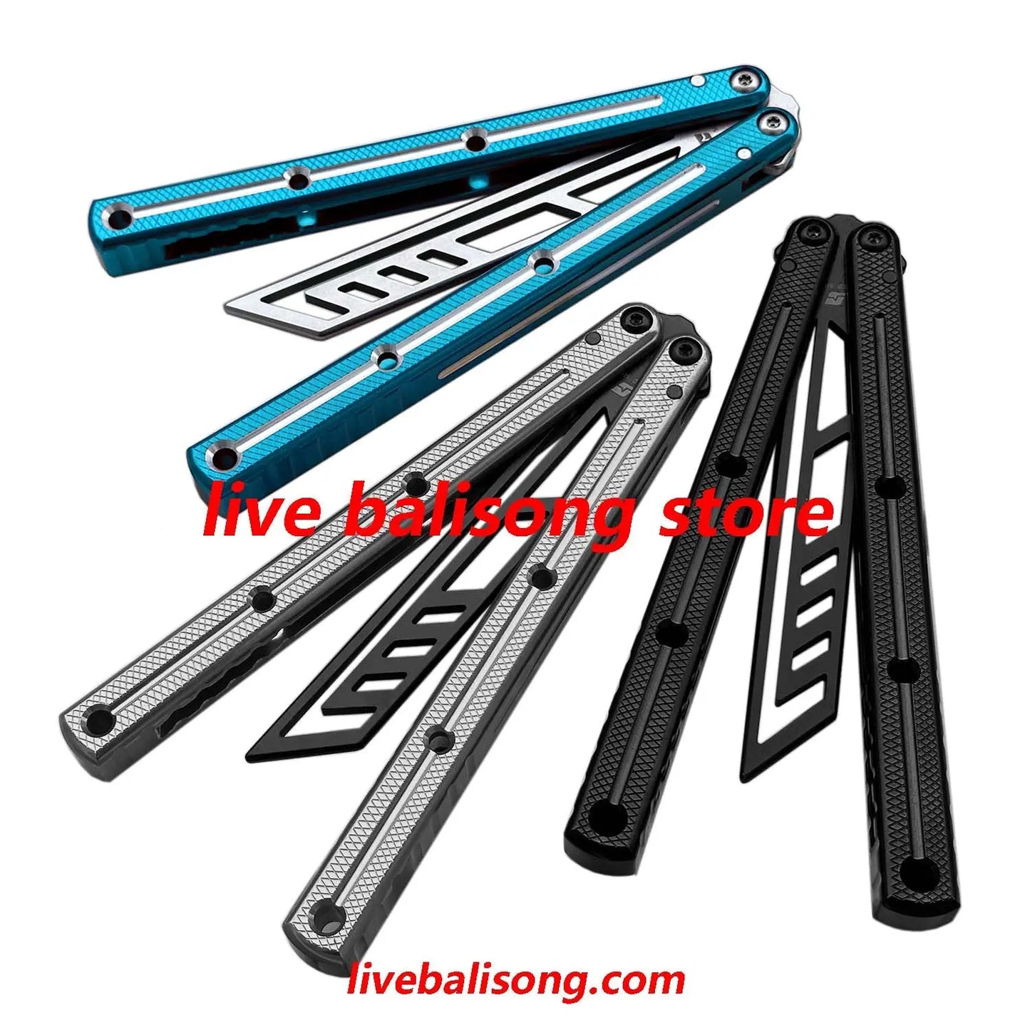 ARMED SHARK Kraken V3 (Krake Raken) Balisong Trainer Clone livebalisong