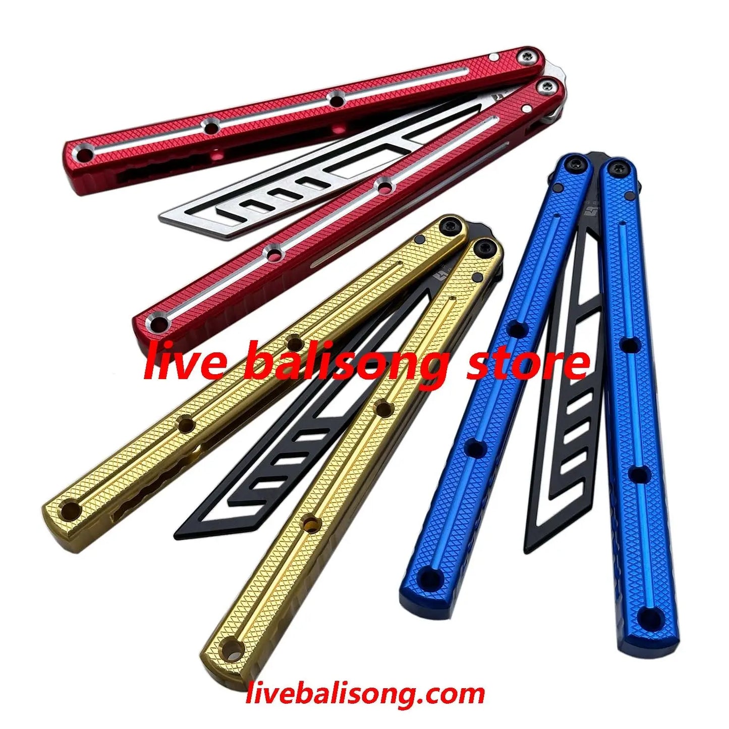 ARMED SHARK Kraken V3 (Krake Raken) Balisong Trainer Clone livebalisong