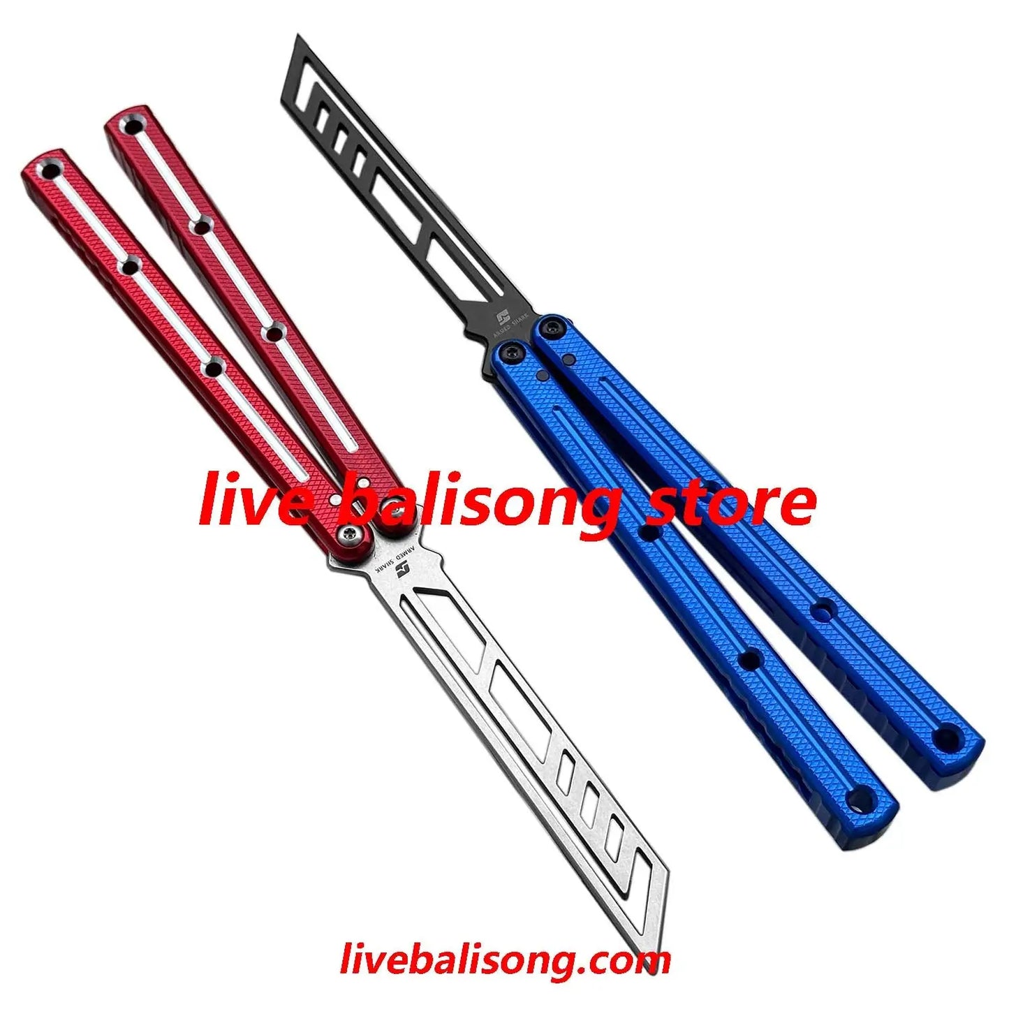 ARMED SHARK Kraken V3 (Krake Raken) Balisong Trainer Clone livebalisong