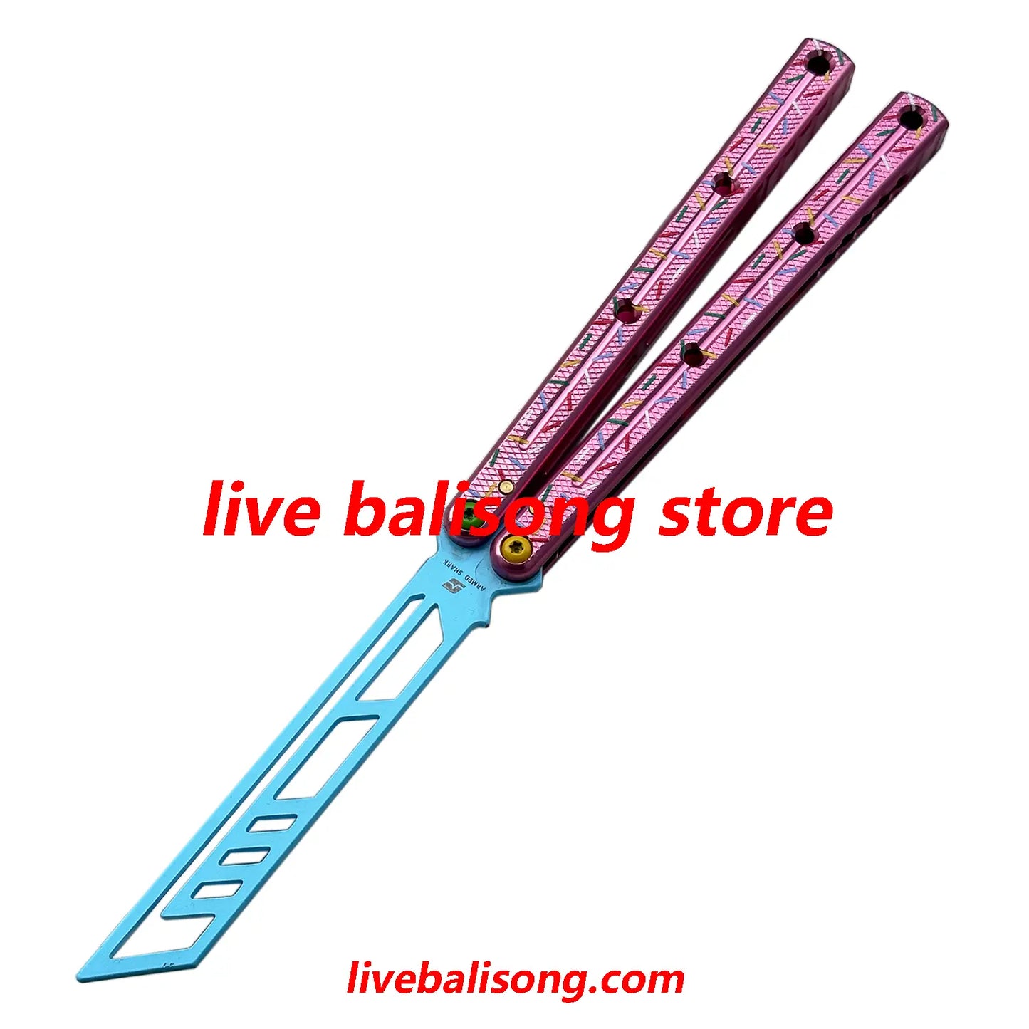 ARMED SHARK Kraken V3 (Krake Raken) Balisong Trainer Clone livebalisong