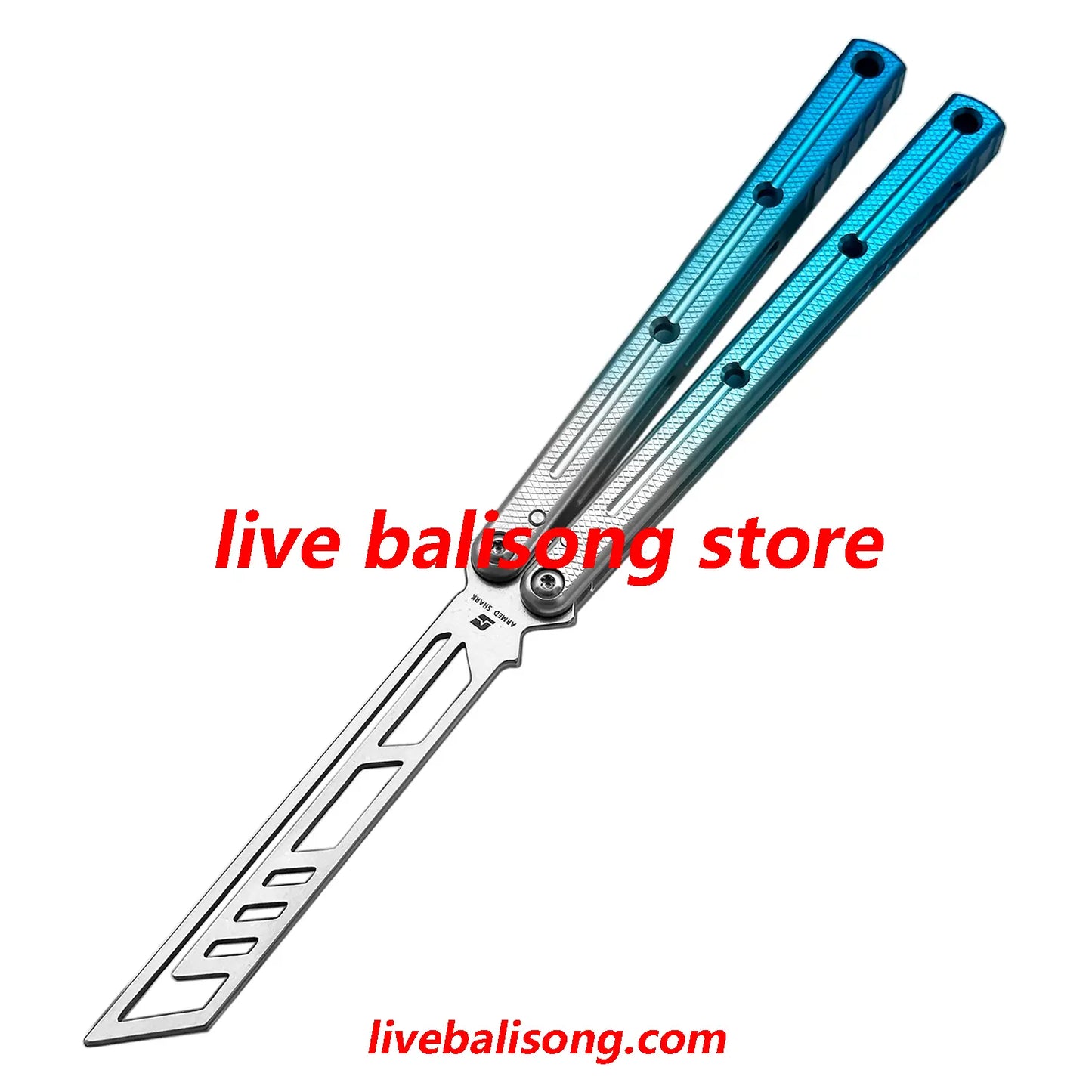 ARMED SHARK Kraken V3 (Krake Raken) Balisong Trainer Clone livebalisong