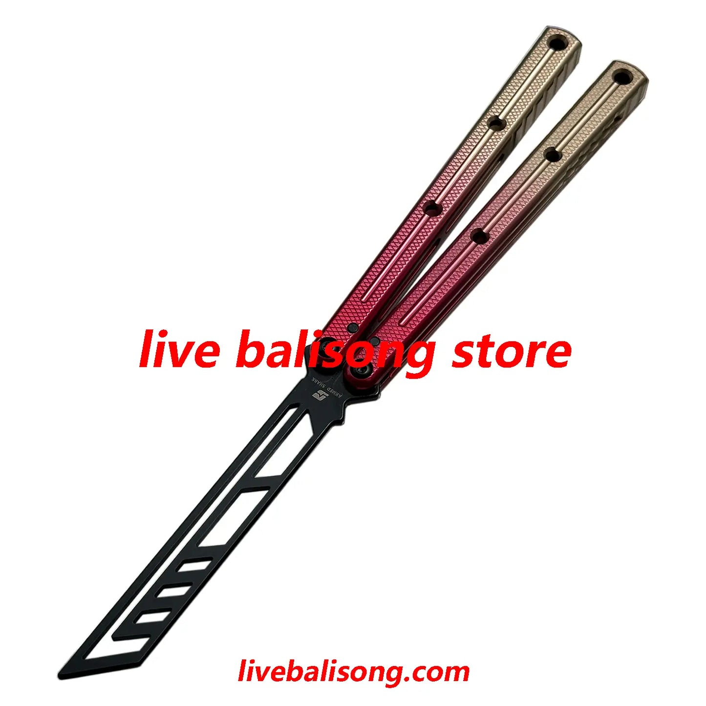 ARMED SHARK Kraken V3 (Krake Raken) Balisong Trainer Clone livebalisong
