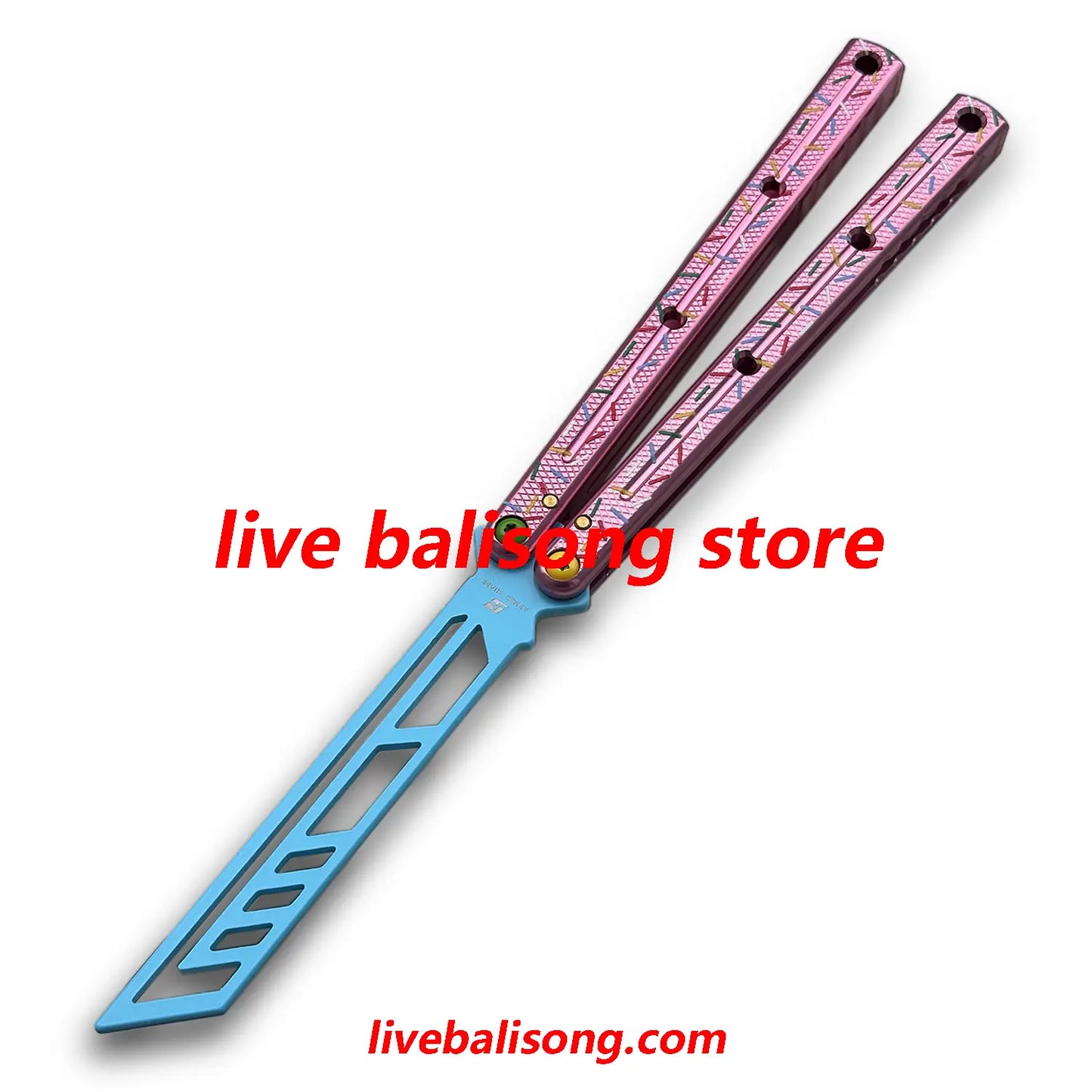 ARMED SHARK Kraken V3 (Krake Raken) Balisong Trainer Clone livebalisong