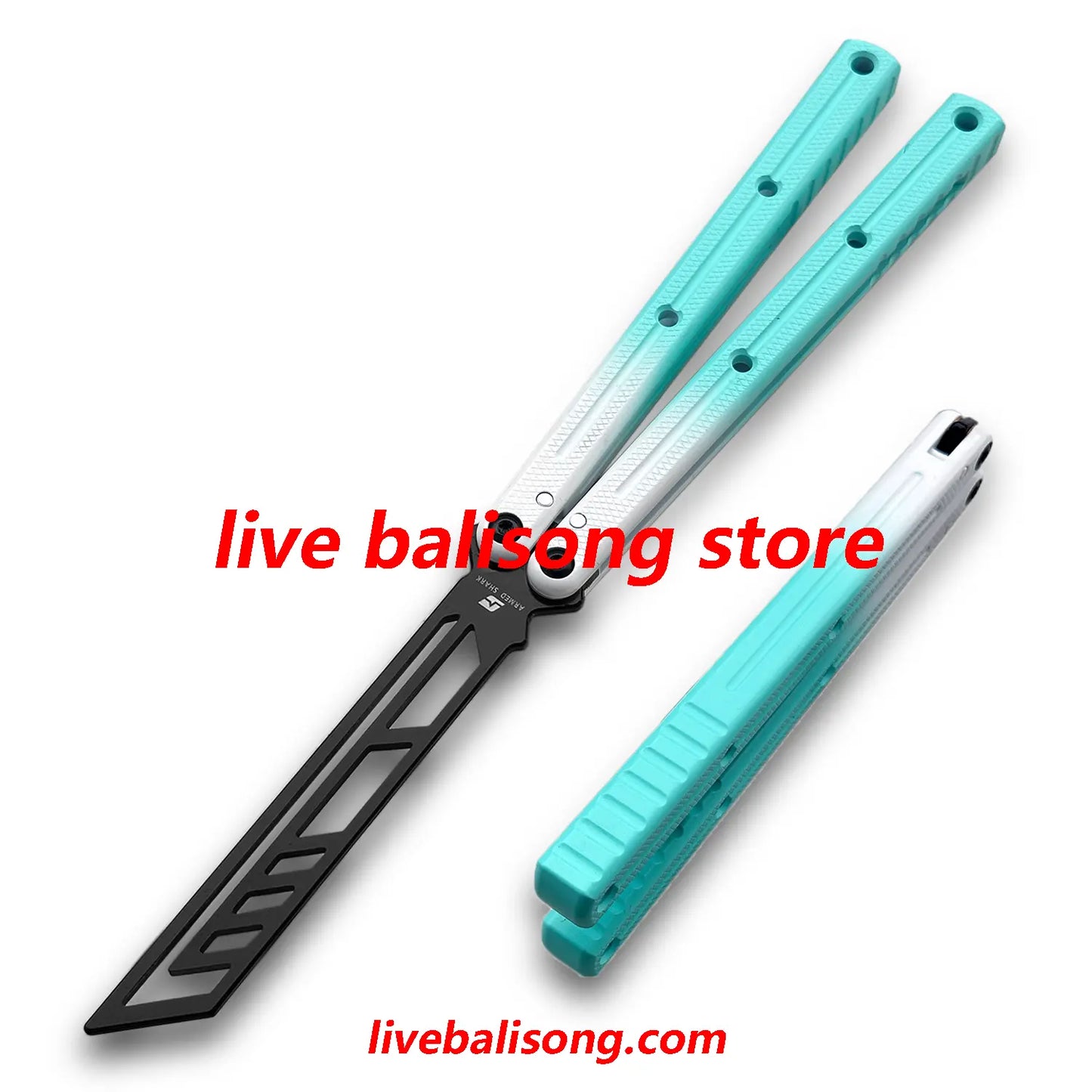 ARMED SHARK Kraken V3 (Krake Raken) Balisong Trainer Clone livebalisong