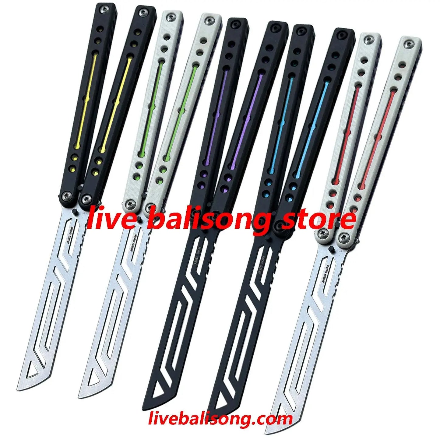 ARMED SHARK Nautilus V2 Balisong Clone livebalisong