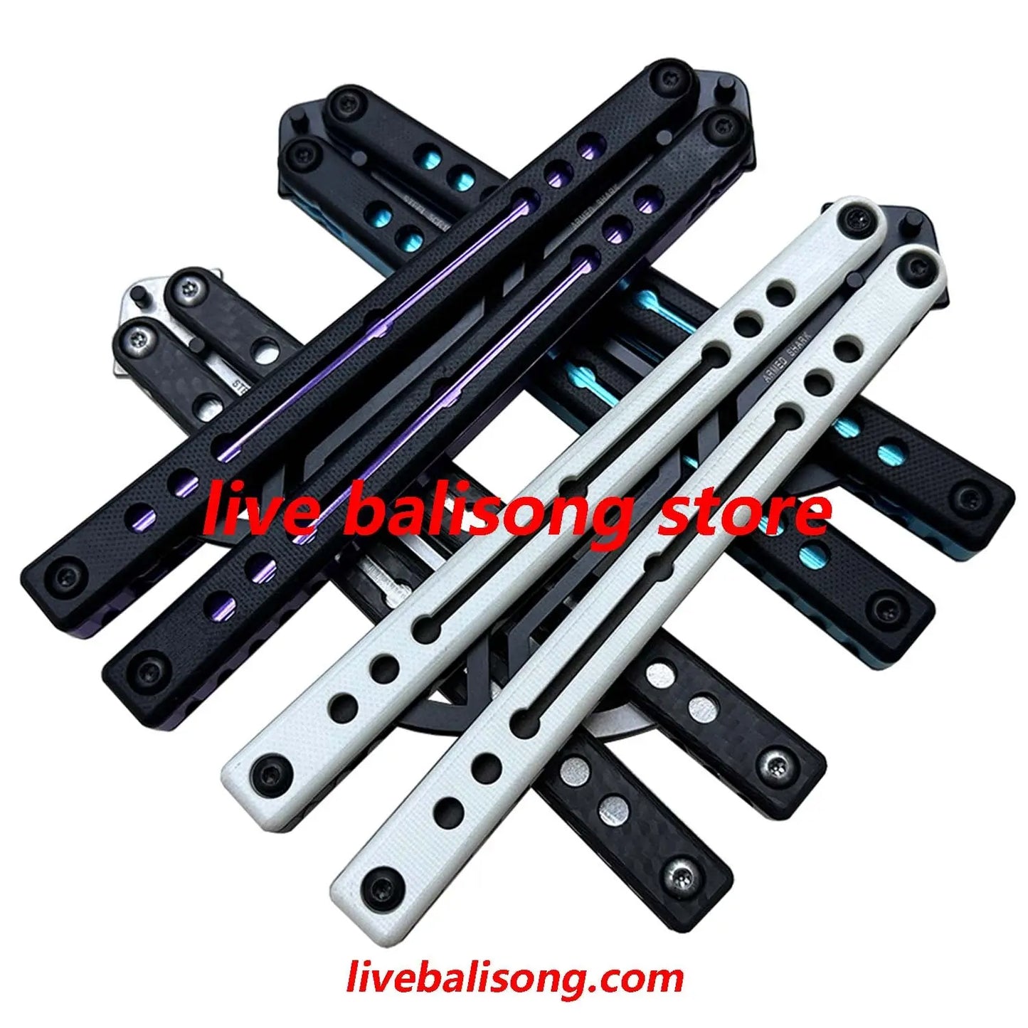 ARMED SHARK Nautilus V2 Balisong Clone livebalisong