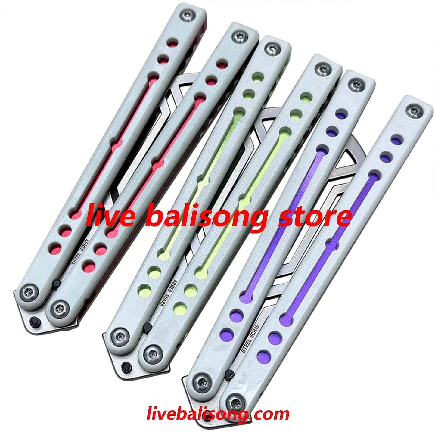 ARMED SHARK Nautilus V2 Balisong Clone livebalisong