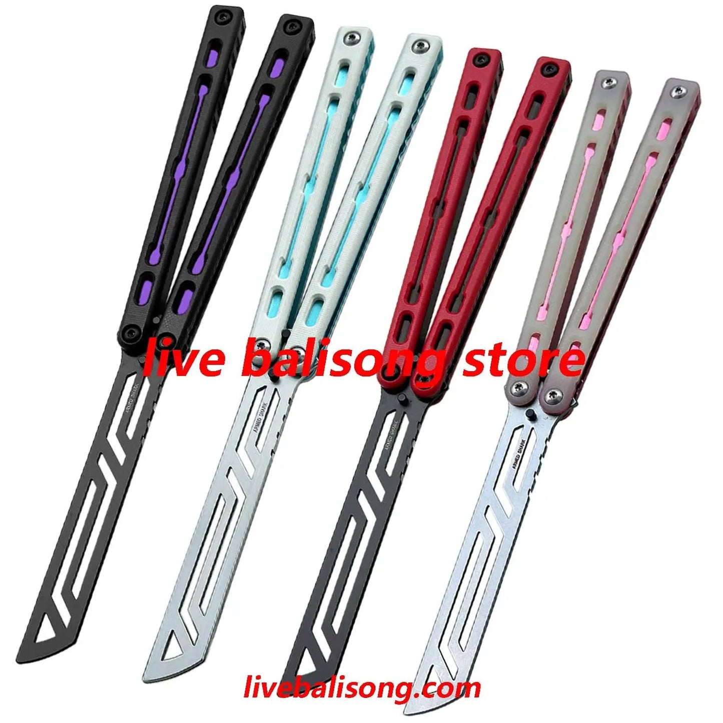 ARMED SHARK Nautilus V2 Balisong Clone livebalisong