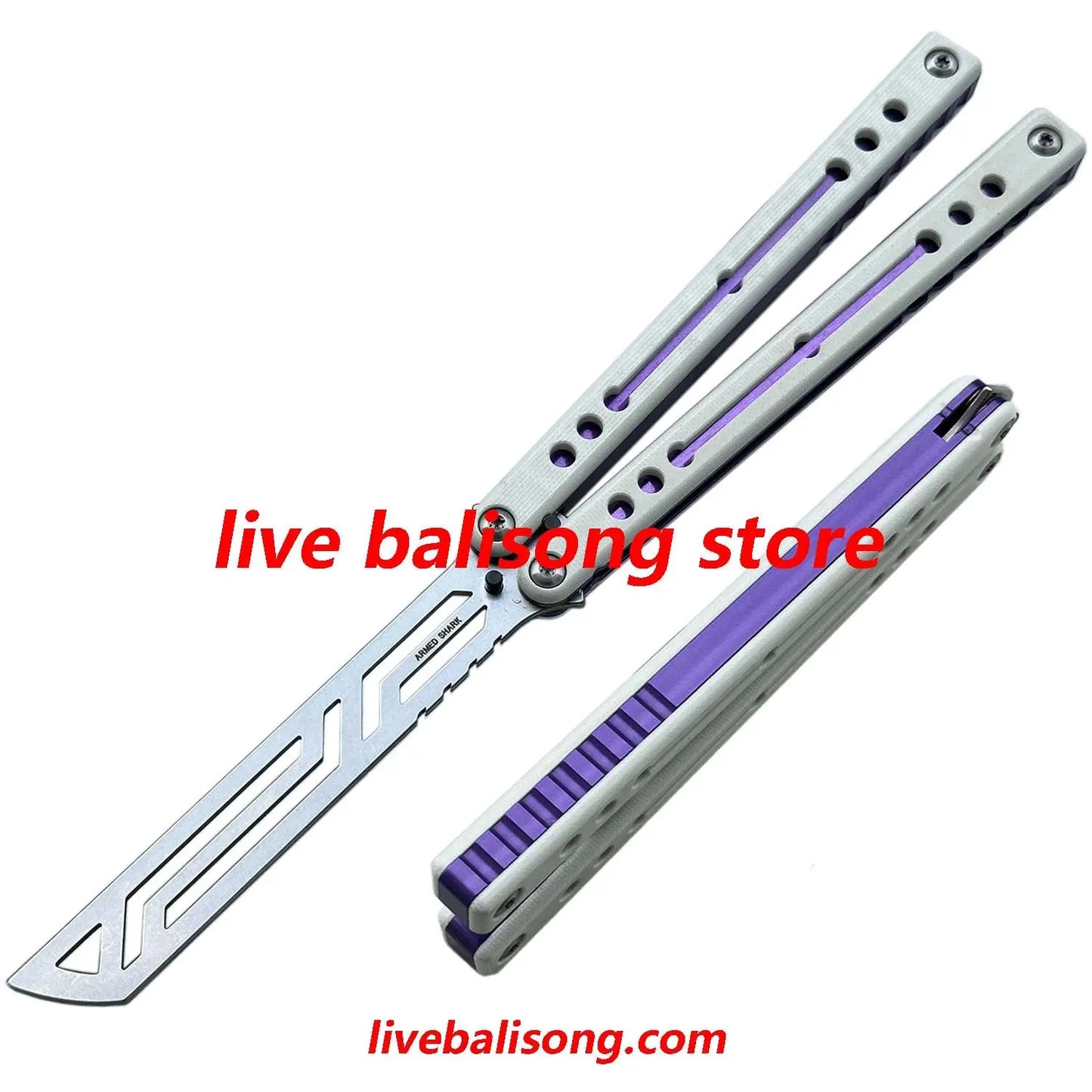 ARMED SHARK Nautilus V2 Balisong Clone livebalisong