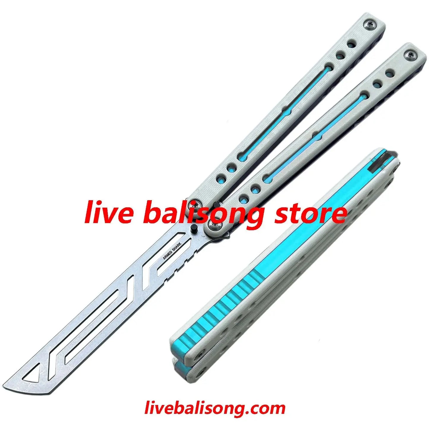 ARMED SHARK Nautilus V2 Balisong Clone livebalisong