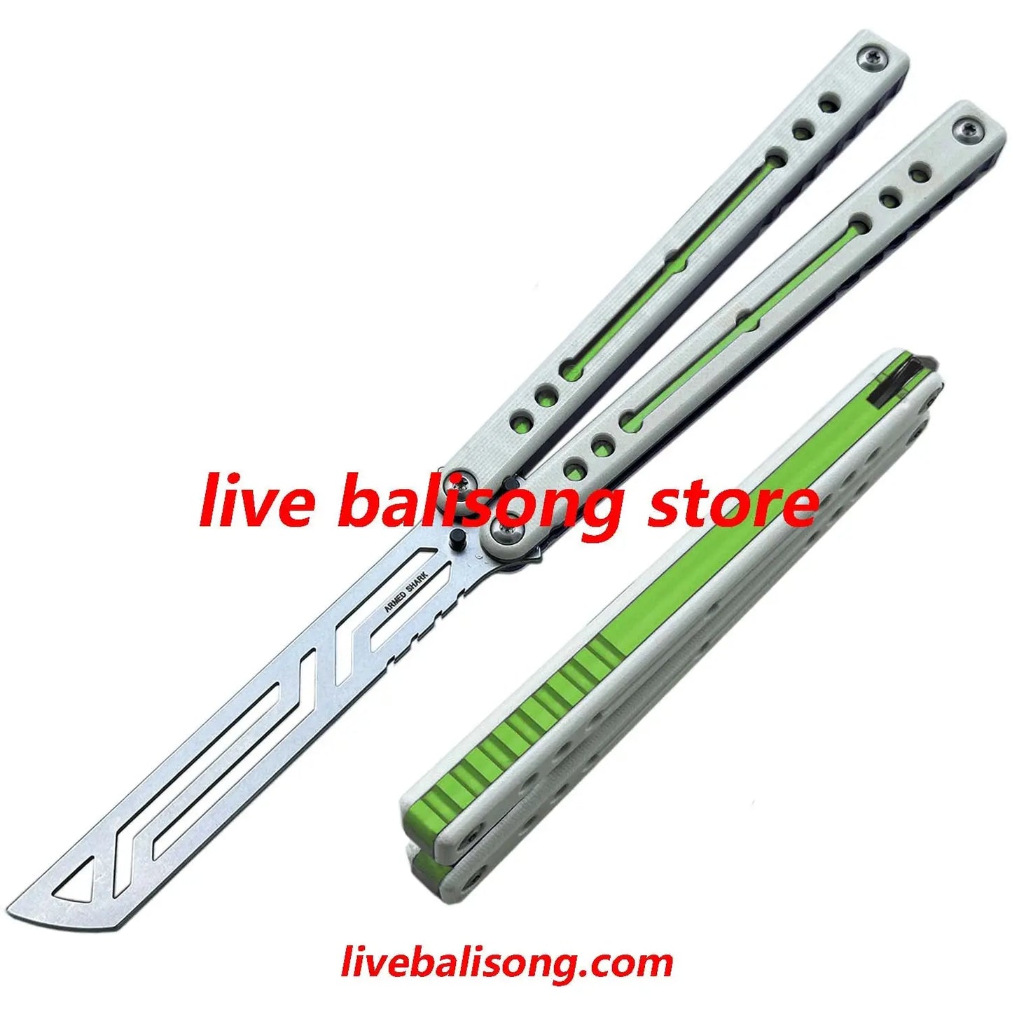 ARMED SHARK Nautilus V2 Balisong Clone livebalisong