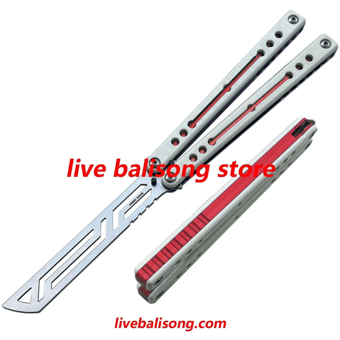 ARMED SHARK Nautilus V2 Balisong Clone livebalisong