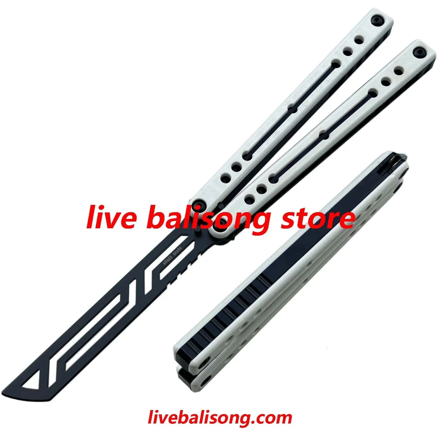 ARMED SHARK Nautilus V2 Balisong Clone livebalisong
