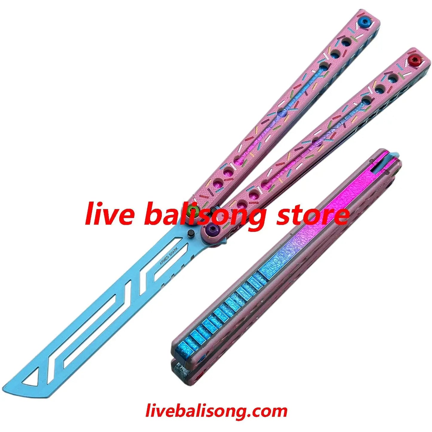 ARMED SHARK Nautilus V2 Balisong Clone livebalisong