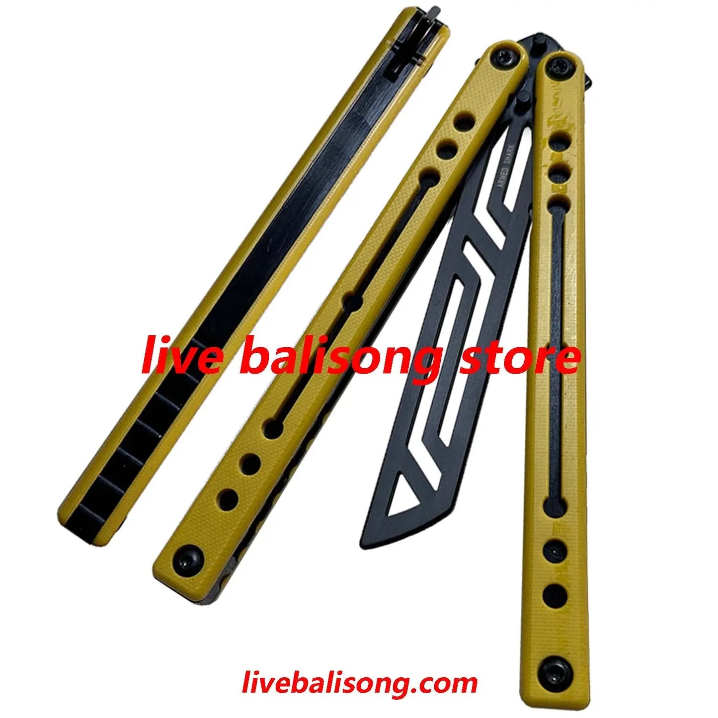 ARMED SHARK Nautilus V2 Balisong Clone livebalisong