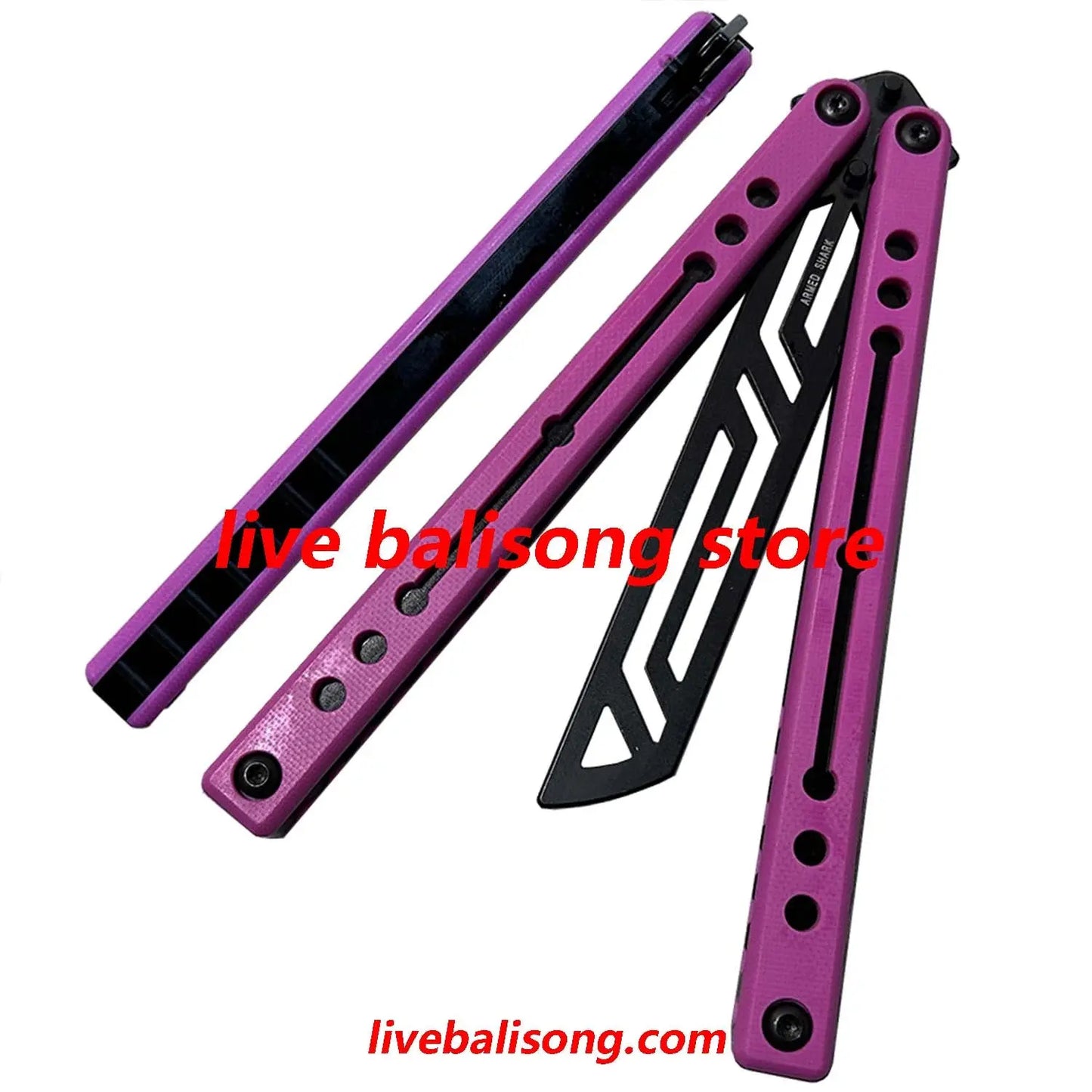 ARMED SHARK Nautilus V2 Balisong Clone livebalisong