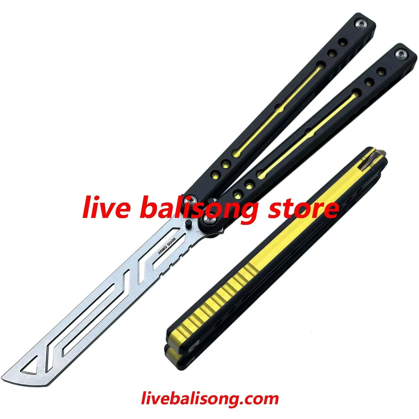 ARMED SHARK Nautilus V2 Balisong Clone livebalisong