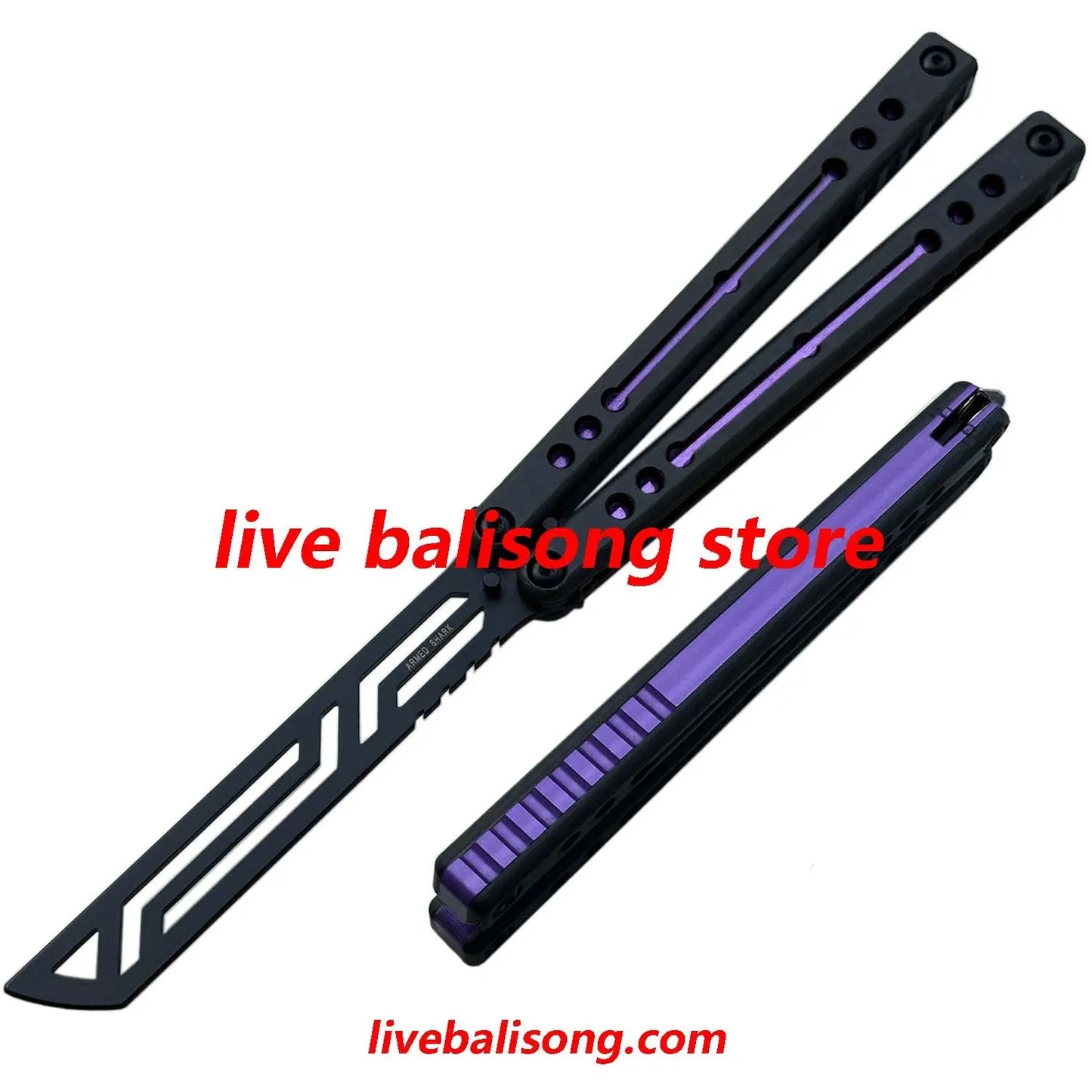 ARMED SHARK Nautilus V2 Balisong Clone livebalisong