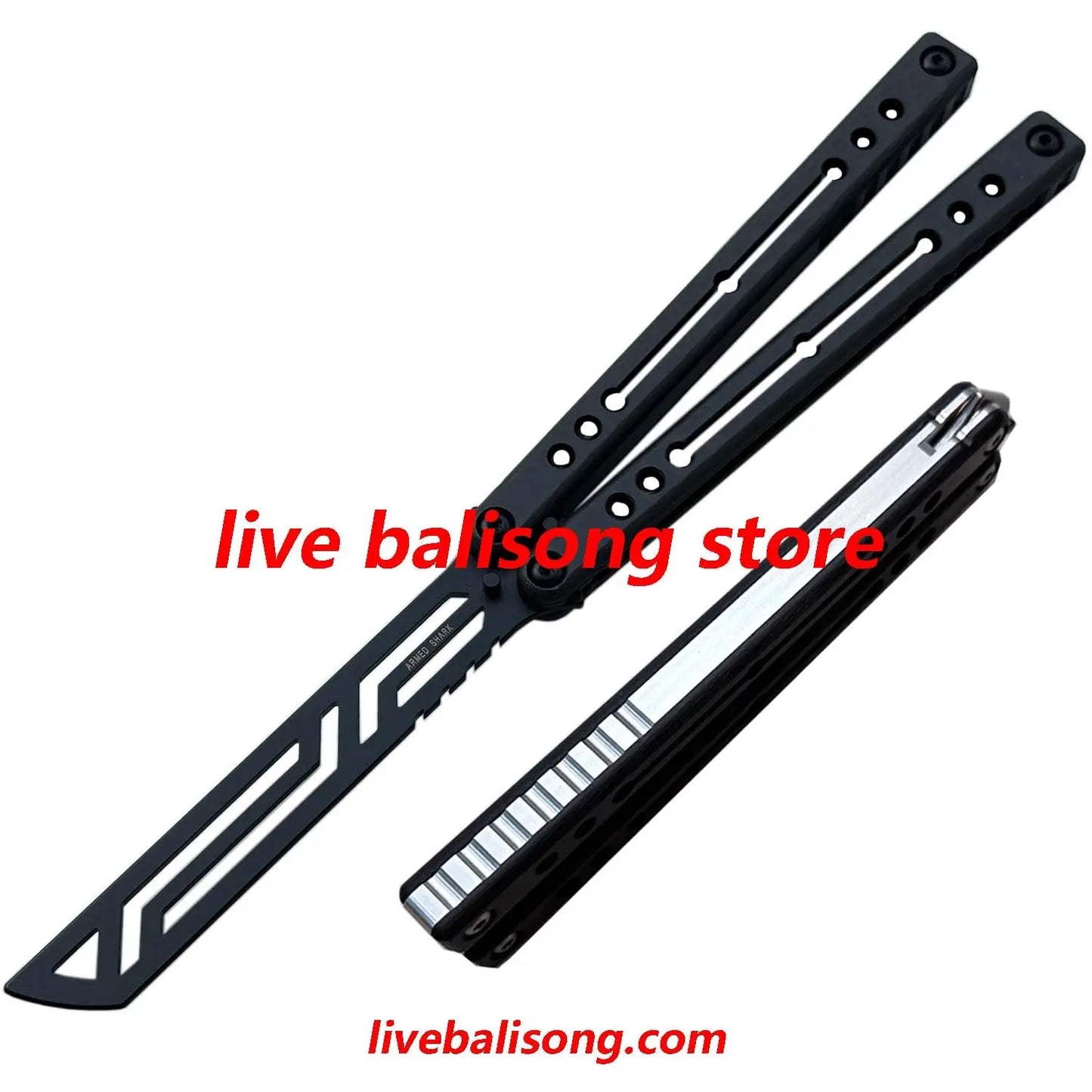 ARMED SHARK Nautilus V2 Balisong Clone livebalisong
