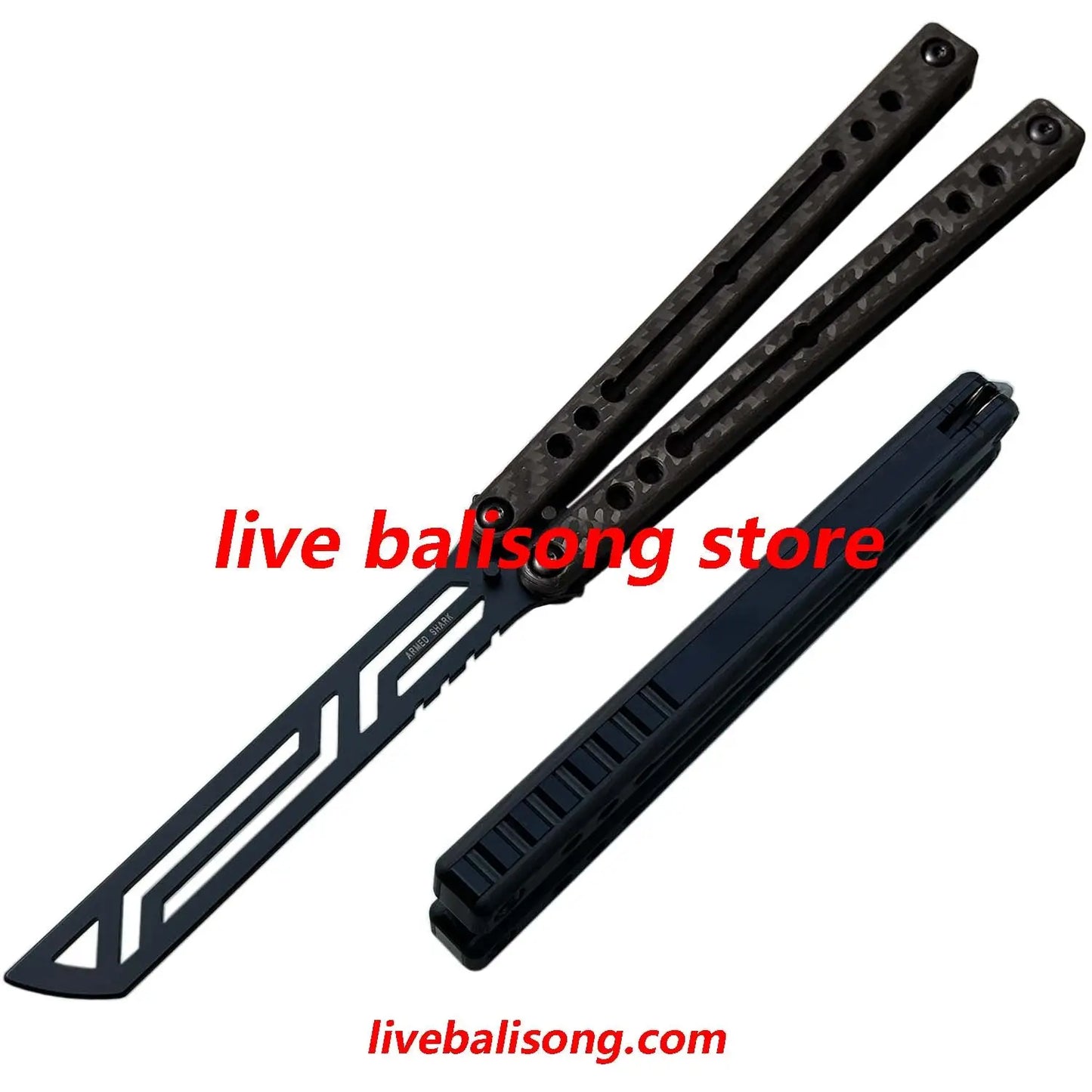 ARMED SHARK Nautilus V2 Balisong Clone livebalisong
