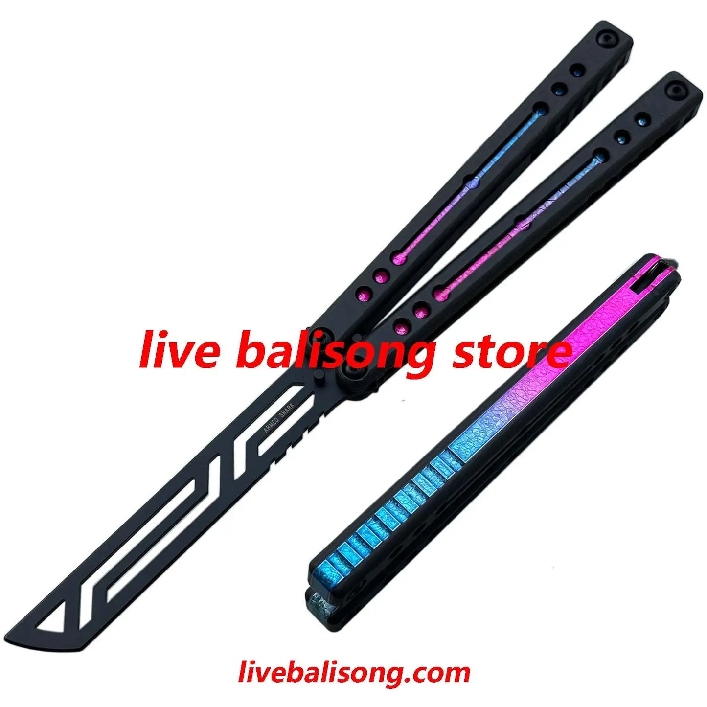 ARMED SHARK Nautilus V2 Balisong Clone livebalisong