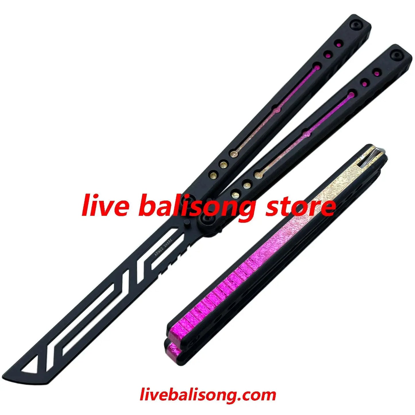 ARMED SHARK Nautilus V2 Balisong Clone livebalisong