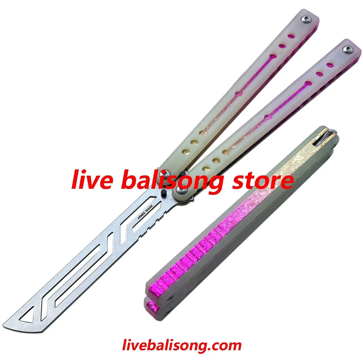 ARMED SHARK Nautilus V2 Balisong Clone livebalisong