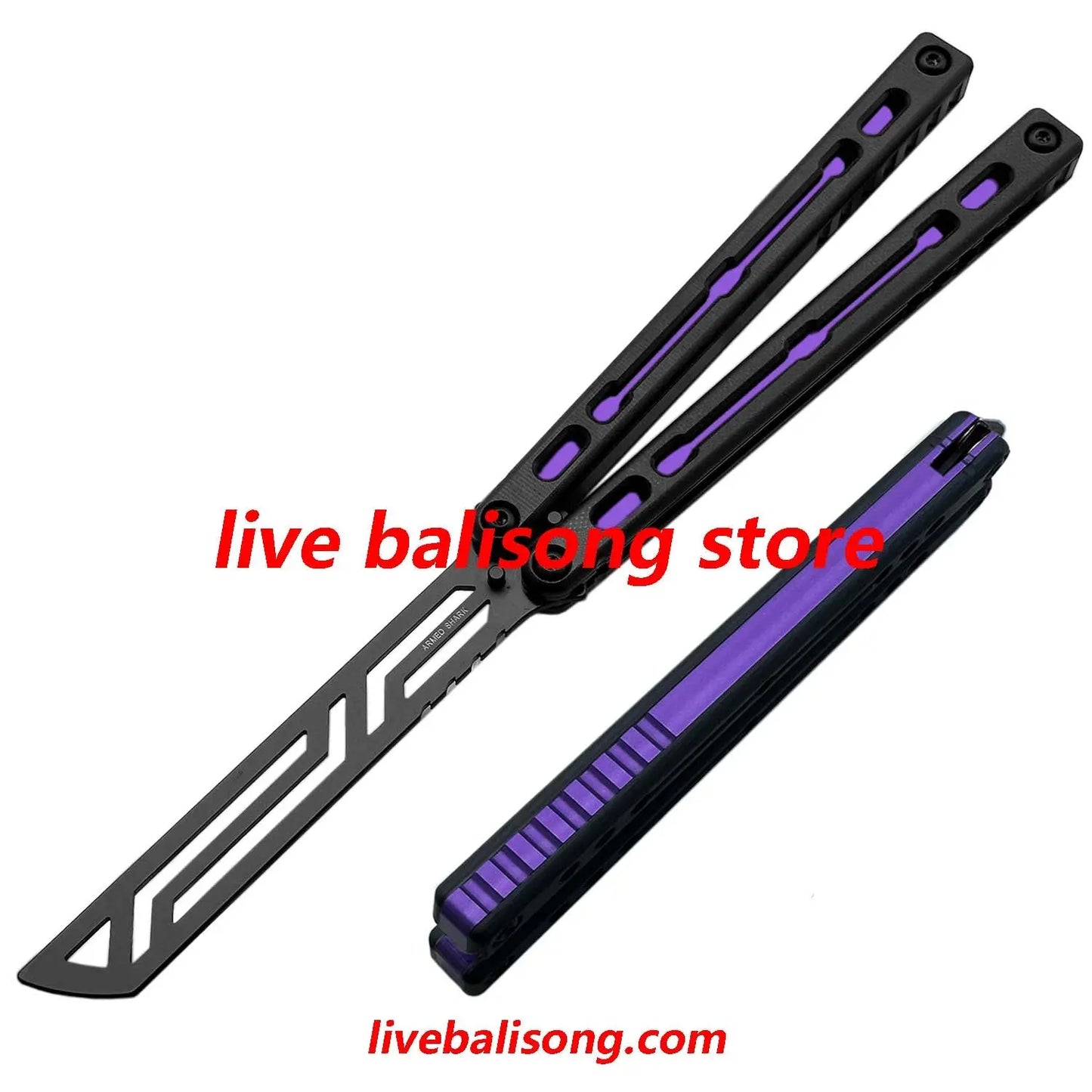ARMED SHARK Nautilus V2 Balisong Clone livebalisong