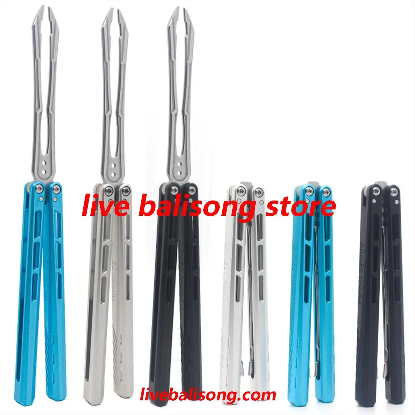 ARMED SHARK Shining Original Balisong 7075 Aluminum livebalisong