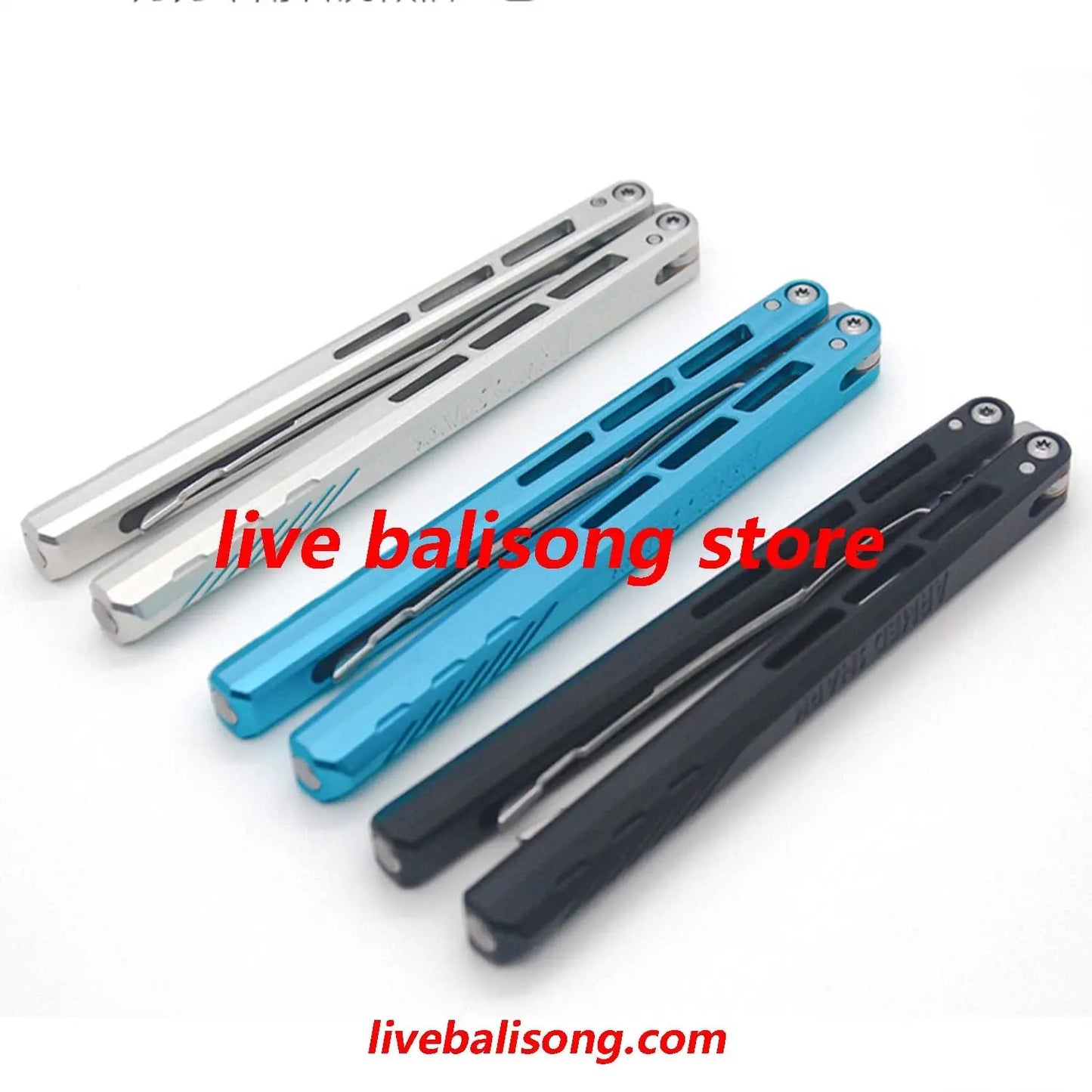 ARMED SHARK Shining Original Balisong 7075 Aluminum livebalisong