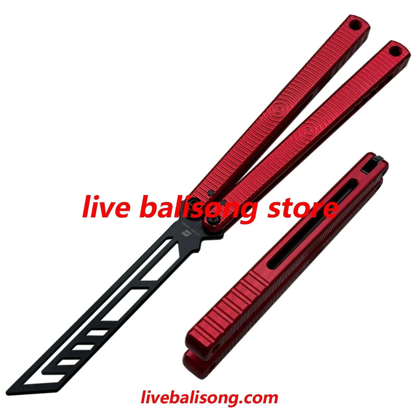 ARMED SHARK Spiral Kraken V3(Krake Raken) Balisong Clone livebalisong
