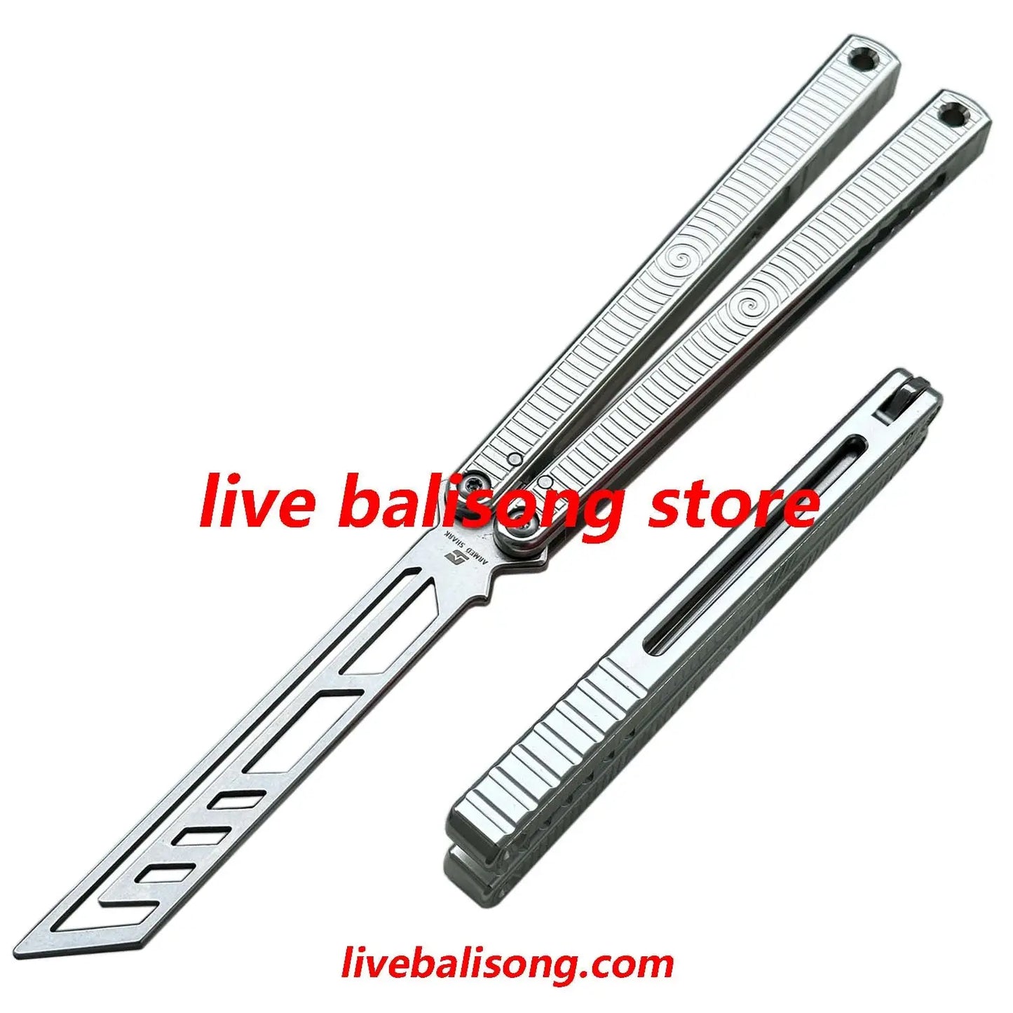 ARMED SHARK Spiral Kraken V3(Krake Raken) Balisong Clone livebalisong