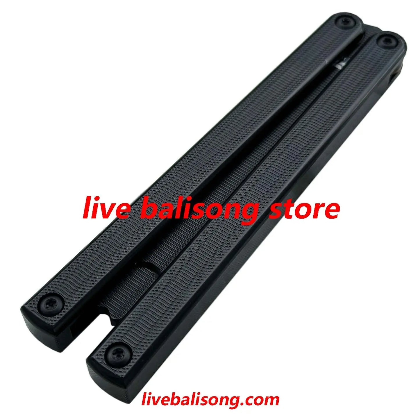 ARMED SHARK Squiddy-AL Balisong Trainer Clone 7075 Aluminum Handle livebalisong