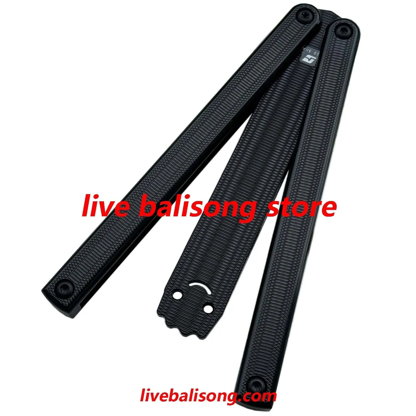 ARMED SHARK Squiddy-AL Balisong Trainer Clone 7075 Aluminum Handle livebalisong