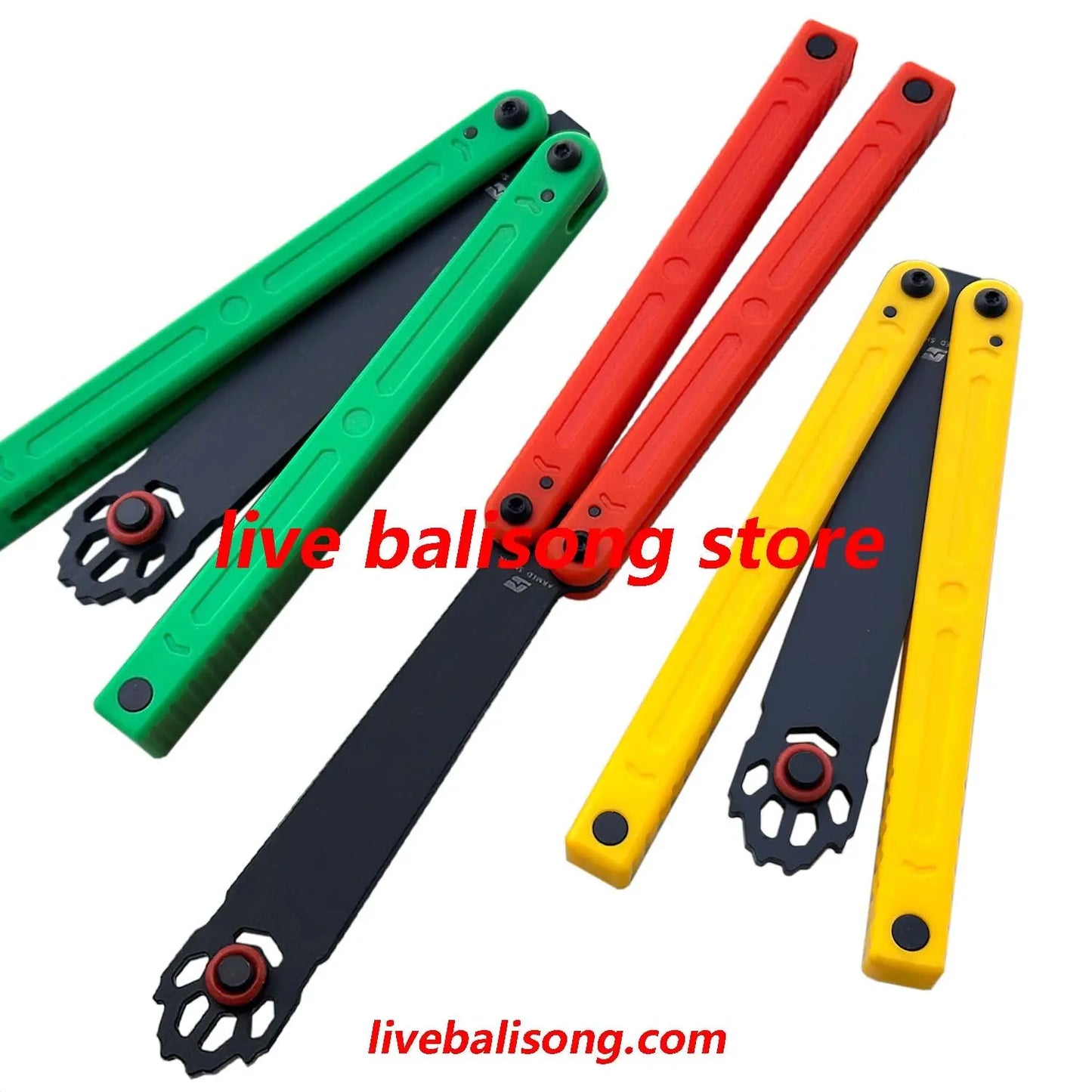 ARMED SHARK Squiddy-WH Balisong Trainer Clone livebalisong