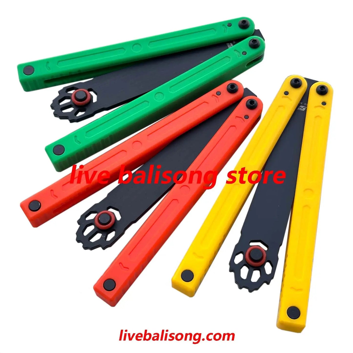 ARMED SHARK Squiddy-WH Balisong Trainer Clone livebalisong