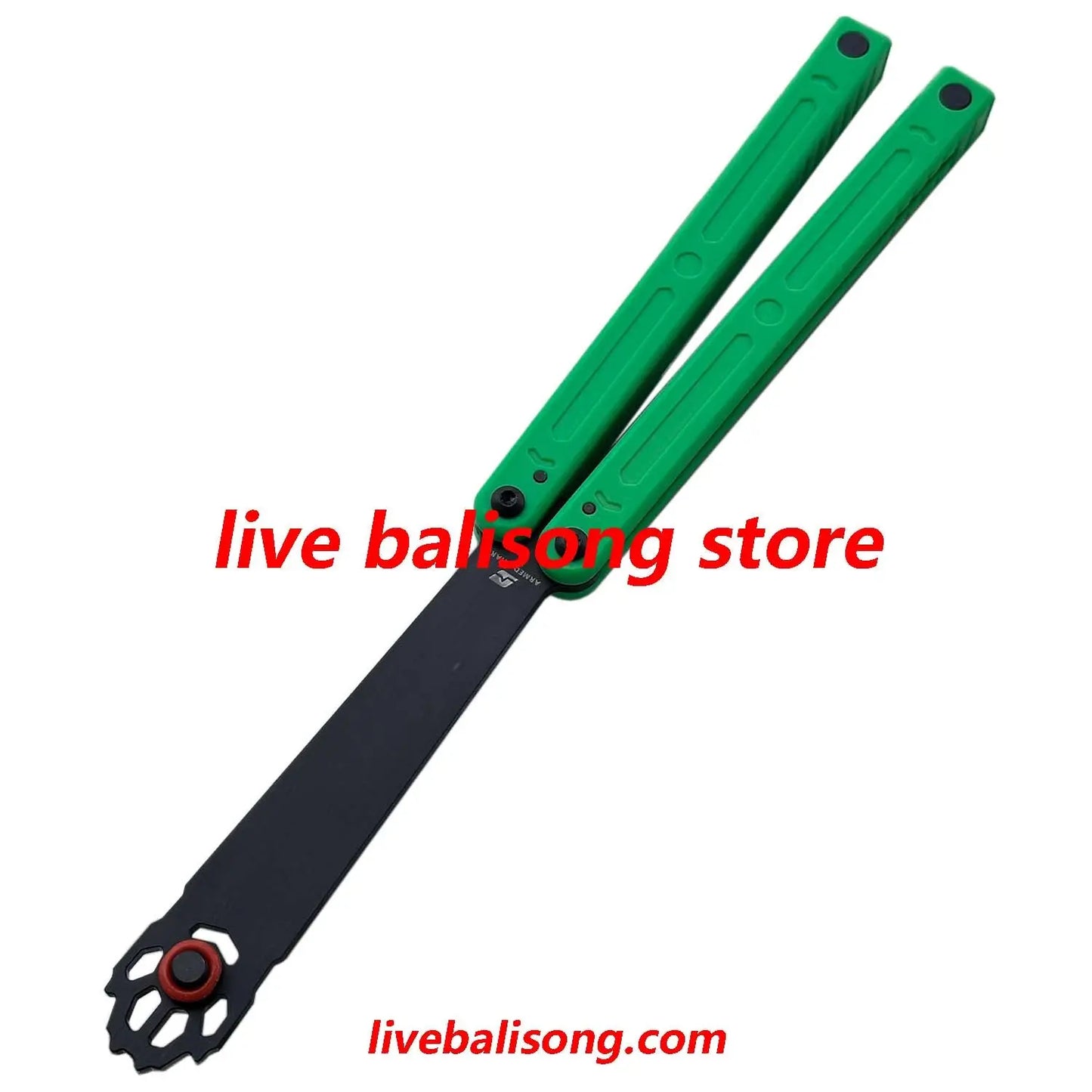 ARMED SHARK Squiddy-WH Balisong Trainer Clone livebalisong