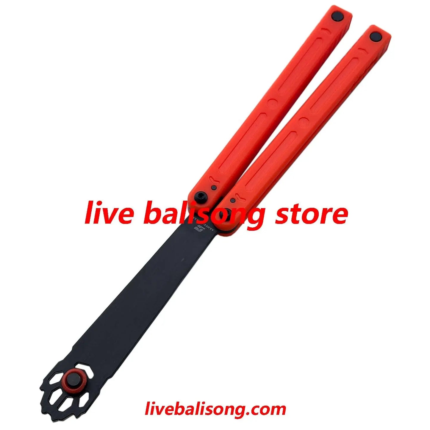 ARMED SHARK Squiddy-WH Balisong Trainer Clone livebalisong