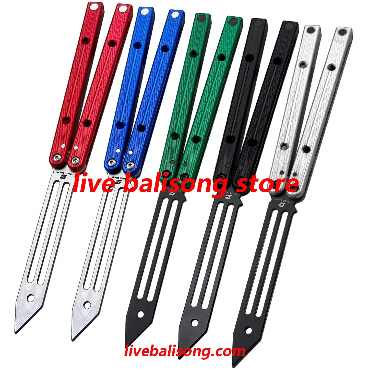 ARMED SHARK Squidtrainer V4 Clone 7075 Aluminum Handle livebalisong