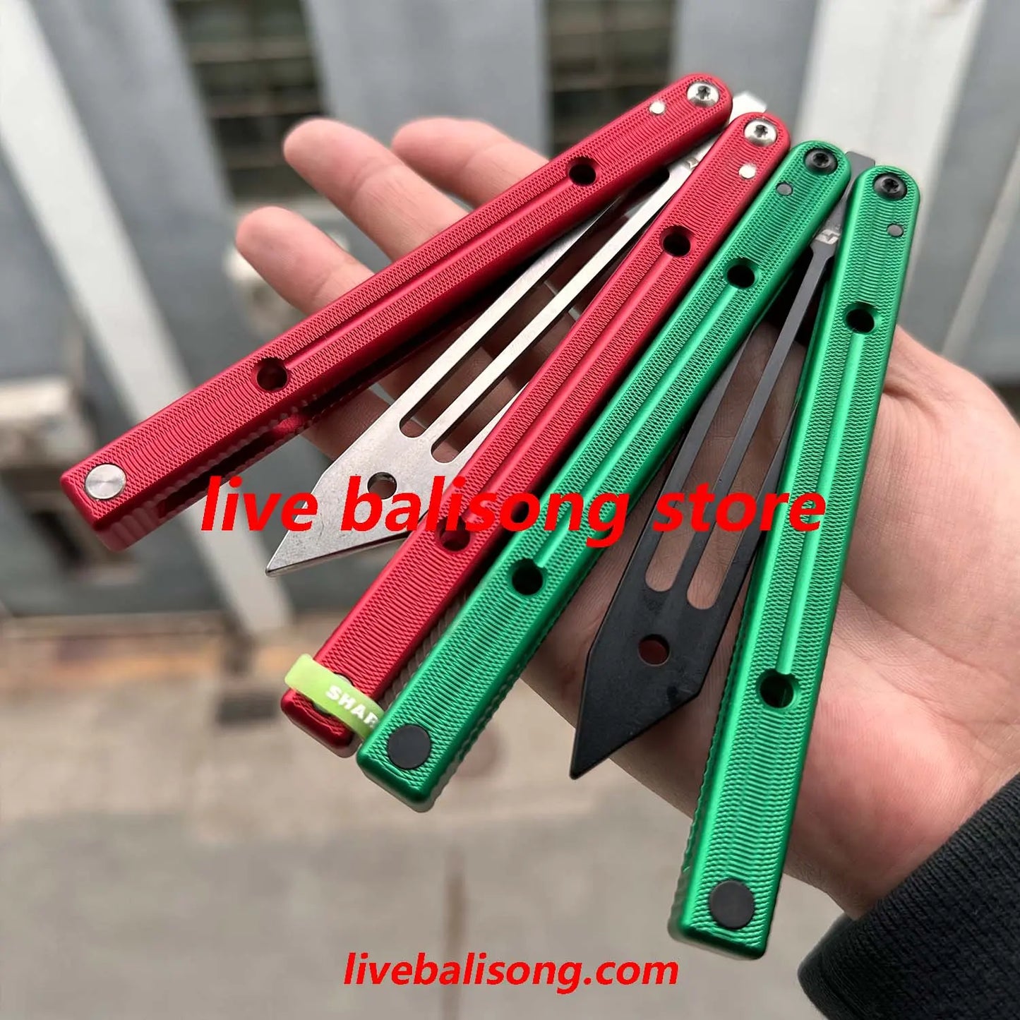ARMED SHARK Squidtrainer V4 Clone 7075 Aluminum Handle livebalisong