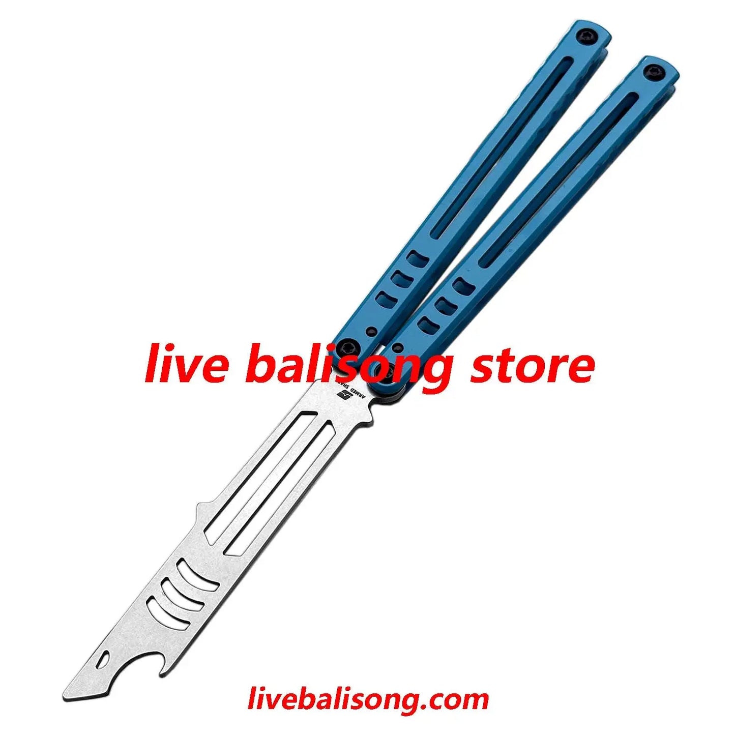 ARMED SHARK Steel Madko Balisong Clone livebalisong
