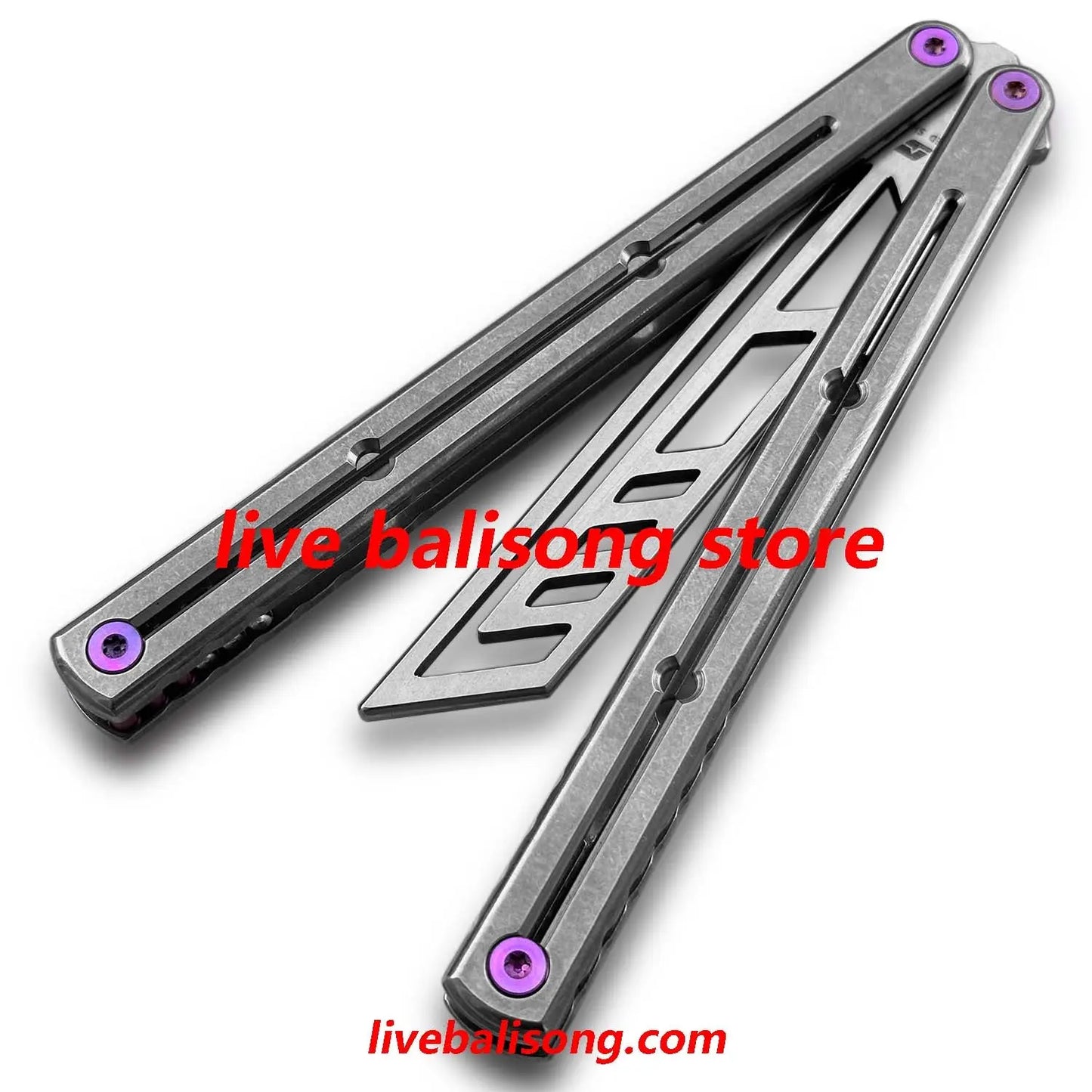 ARMED SHARK Titanium Kraken V3 Balisong Trainer Clone livebalisong