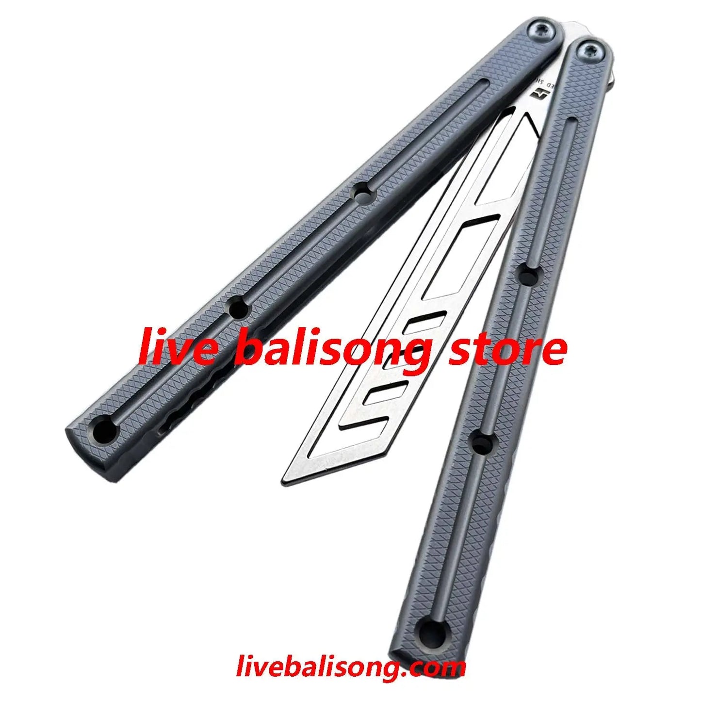 ARMED SHARK Titanium Kraken V3(Krake Raken)Balisong Clone livebalisong