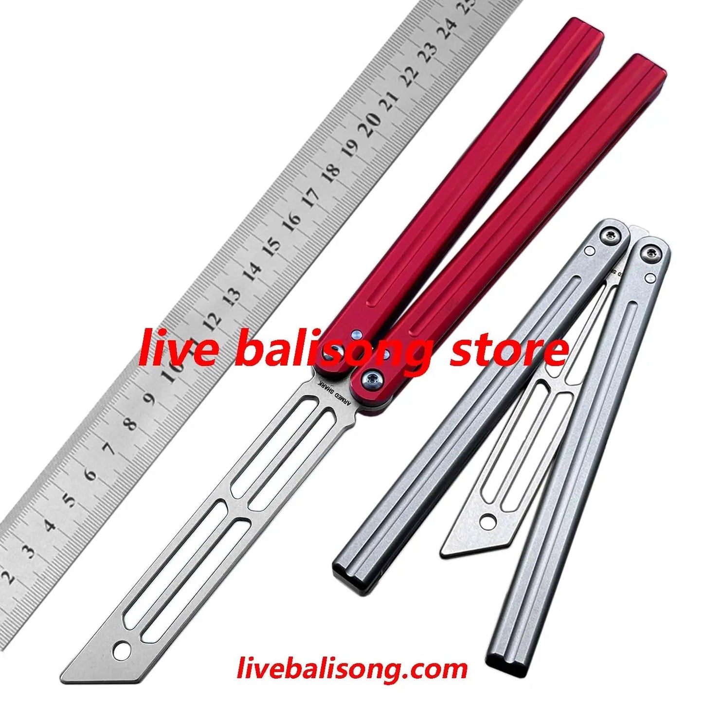 ARMED SHARK Triton V2 Balisong Trainer Clone livebalisong