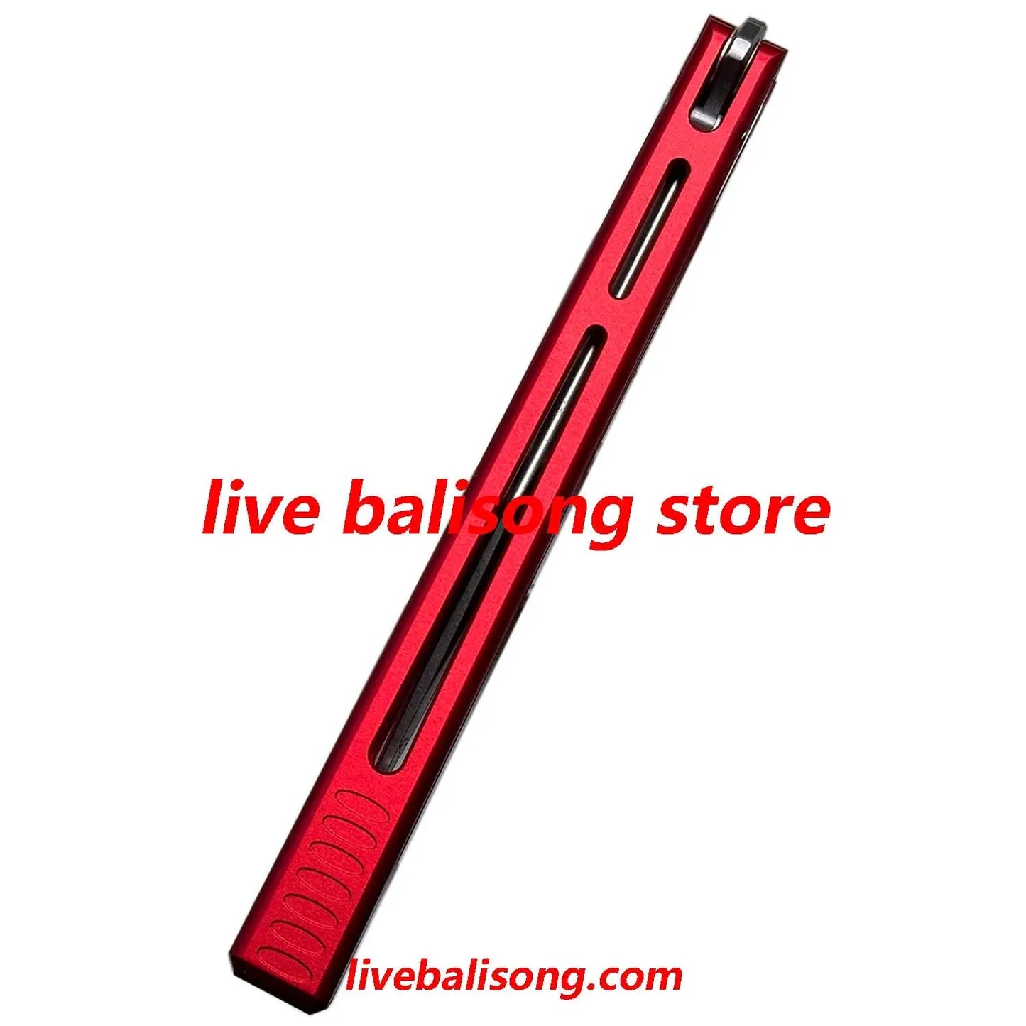 Apocalypse Vixen Balisong Clone 7075 Aluminum Handle False Edge livebalisong