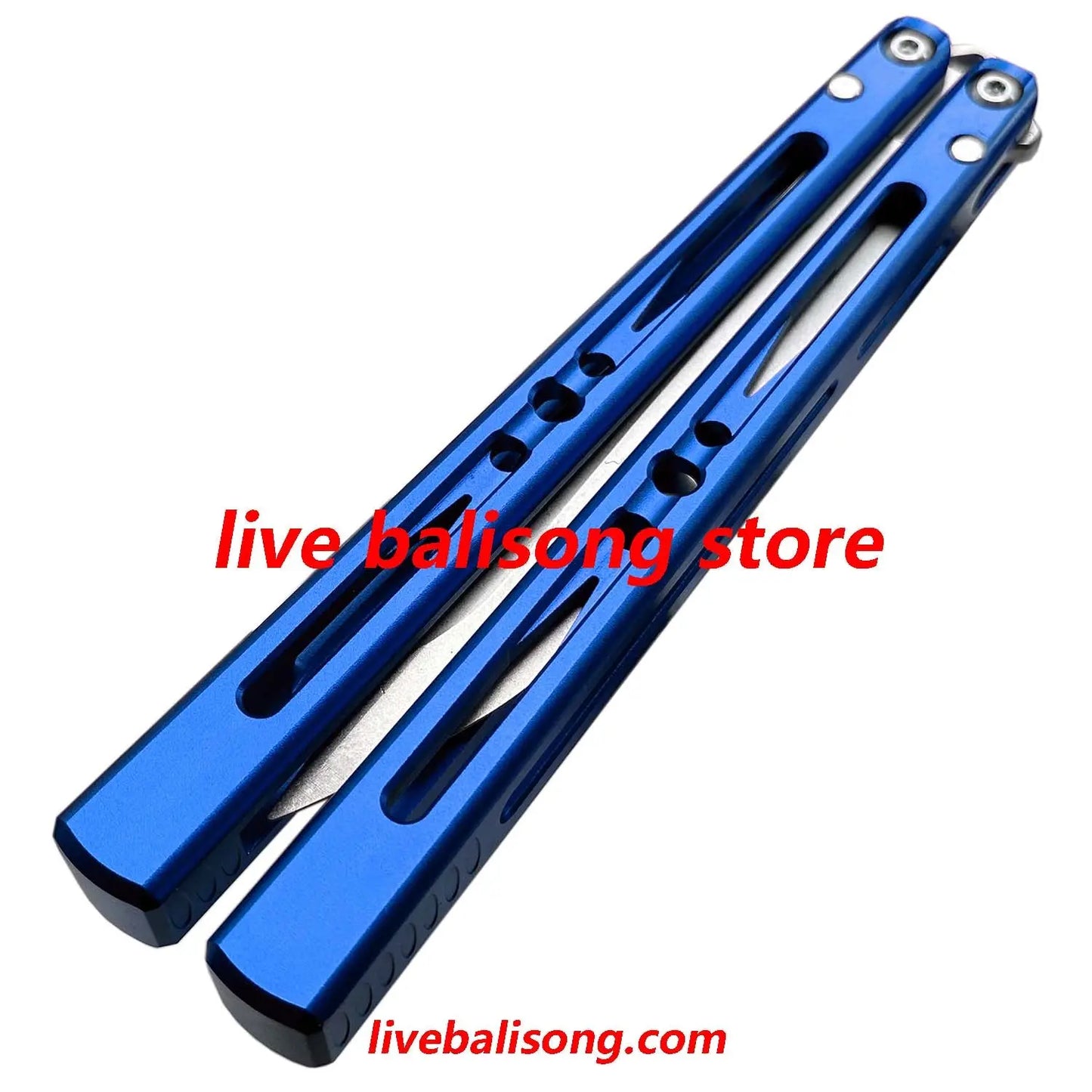 Apocalypse Vixen Balisong Clone 7075 Aluminum Handle False Edge livebalisong