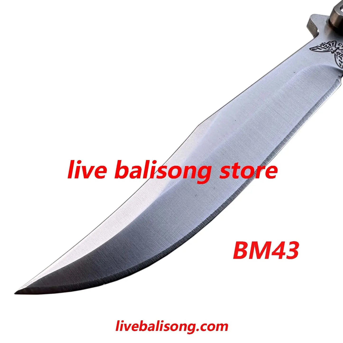 Theone Benchmade BM42/BM43/BM46/BM47 Balisong Clone Titanium Handle livebalisong