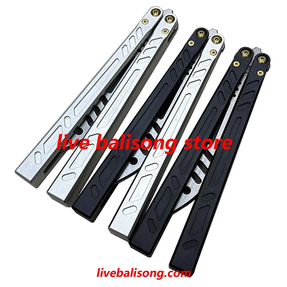 Baliplus Barebones Balisong Live Clone 7075 Aluminum Channel Handle livebalisong
